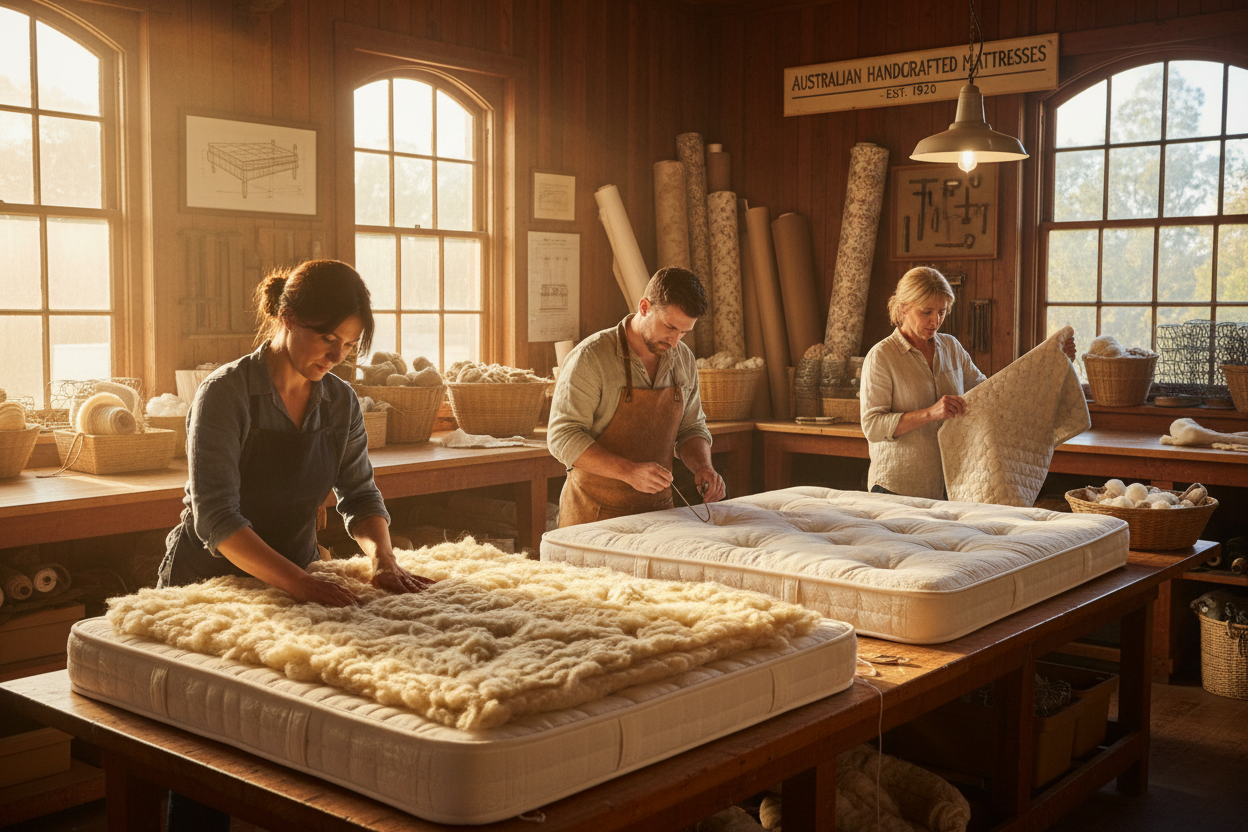 How Australian Handcrafted Mattresses Are Made — And Why It Makes a Difference